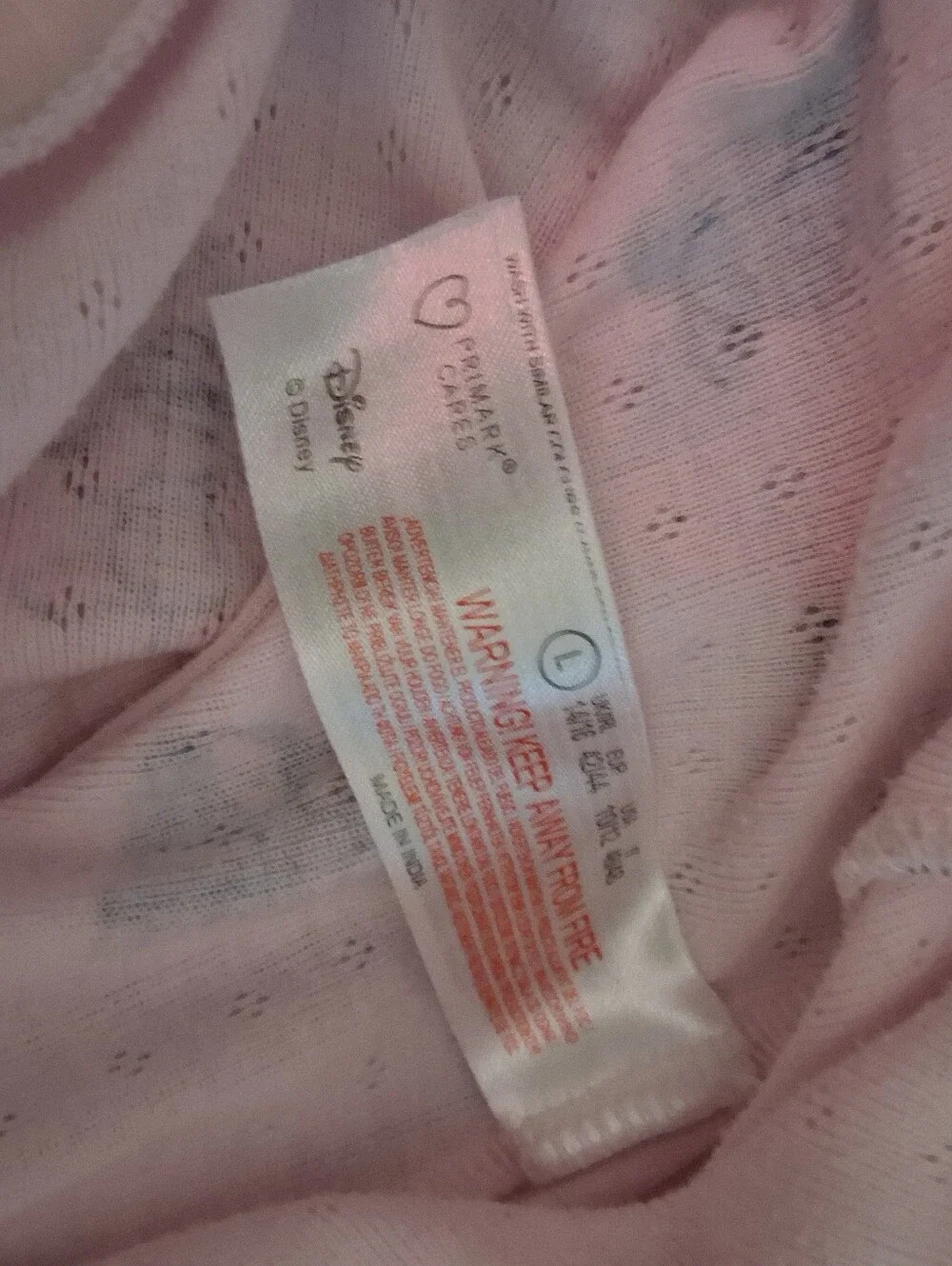 Disney Stitch Pink Pajama Pants Large - Picture 3 of 3